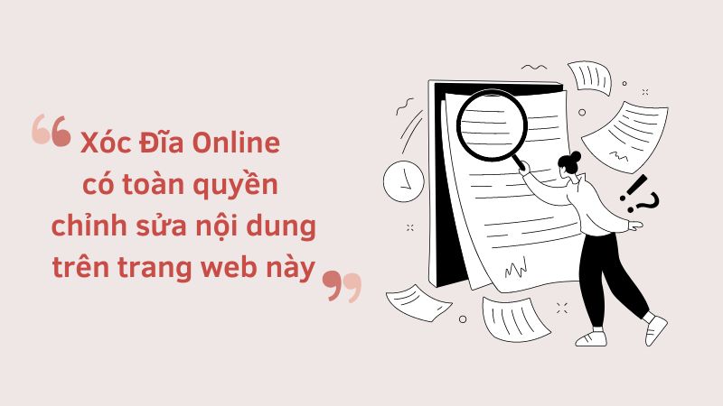 chính sách điều khoản xocdiaonline