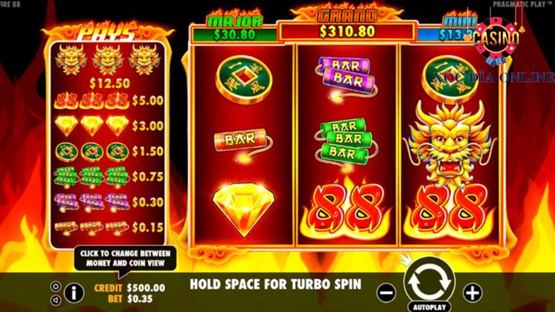 Vương quốc 88 - Quay hũ Slot giúp bạc thủ săn các phần quà trị giá lớn