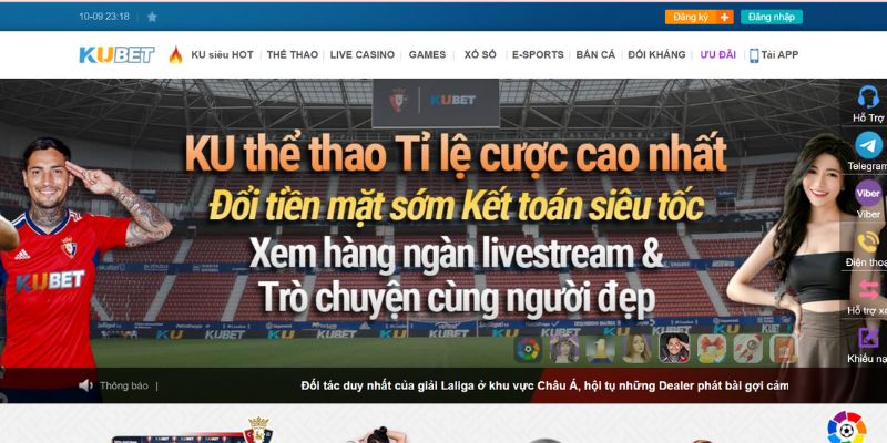 Trò chuyện cùng dealer xinh đẹp tại Ku Casino